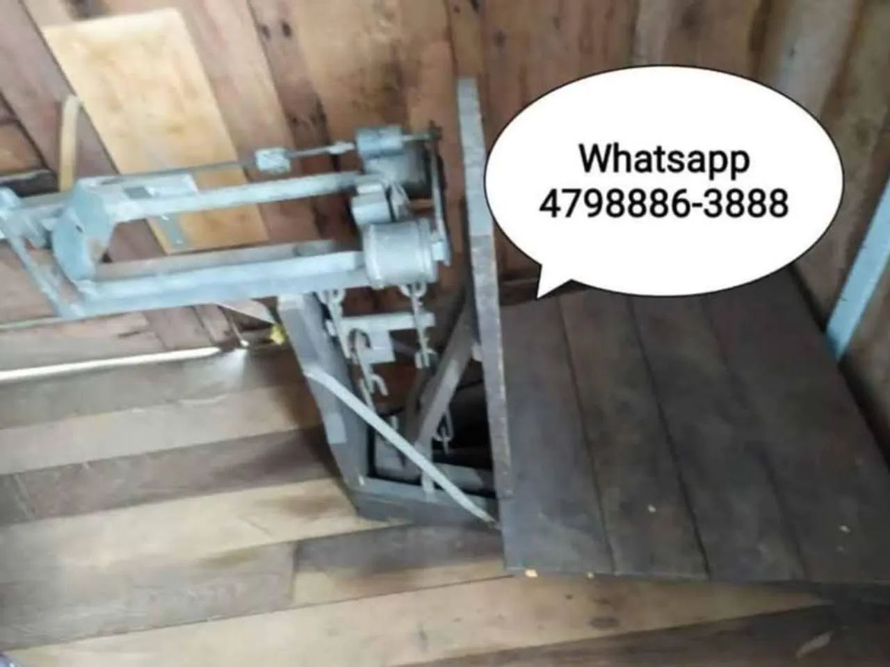 Balança mecânica robusta com capacidade para 200kg