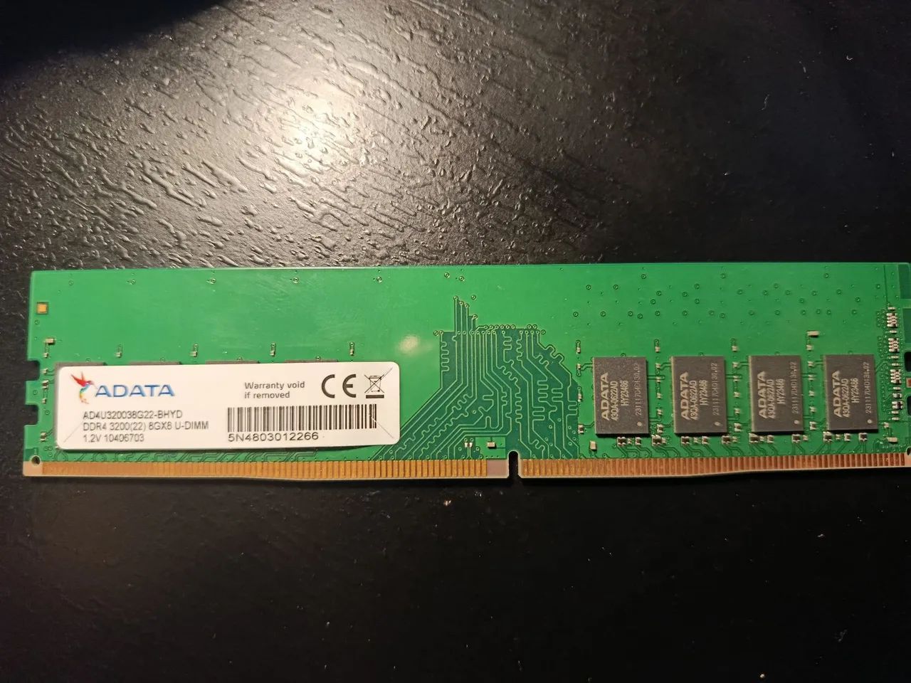 Memória Ram 8GB DDR4 ADATA 3200mhz