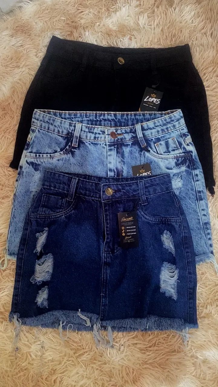 Saia Jeans  - Foto 2