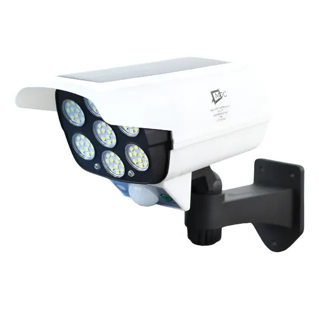 Refletor Led MGC Solar Sensor Movimento Formato de Câmera