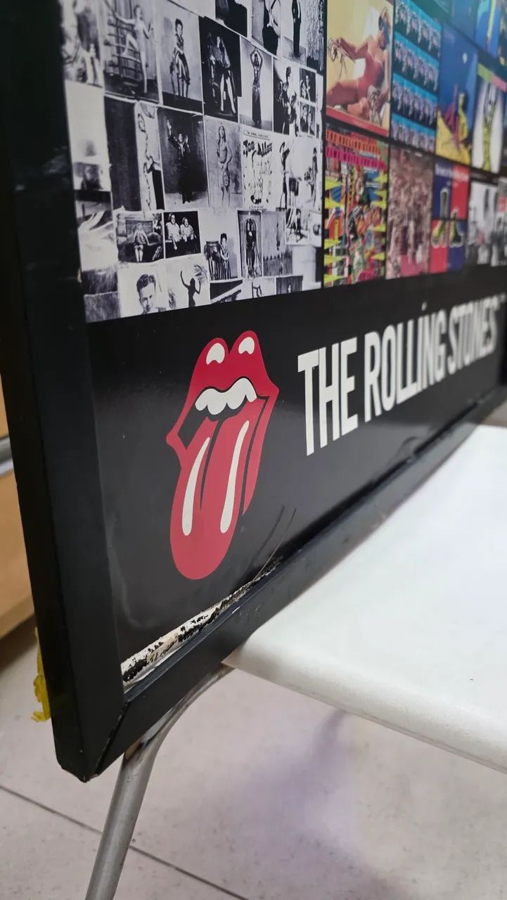 Quadro/Pôster Grande The Rolling Stones (Com Moldura) (NOVINHO!!) - Foto 4