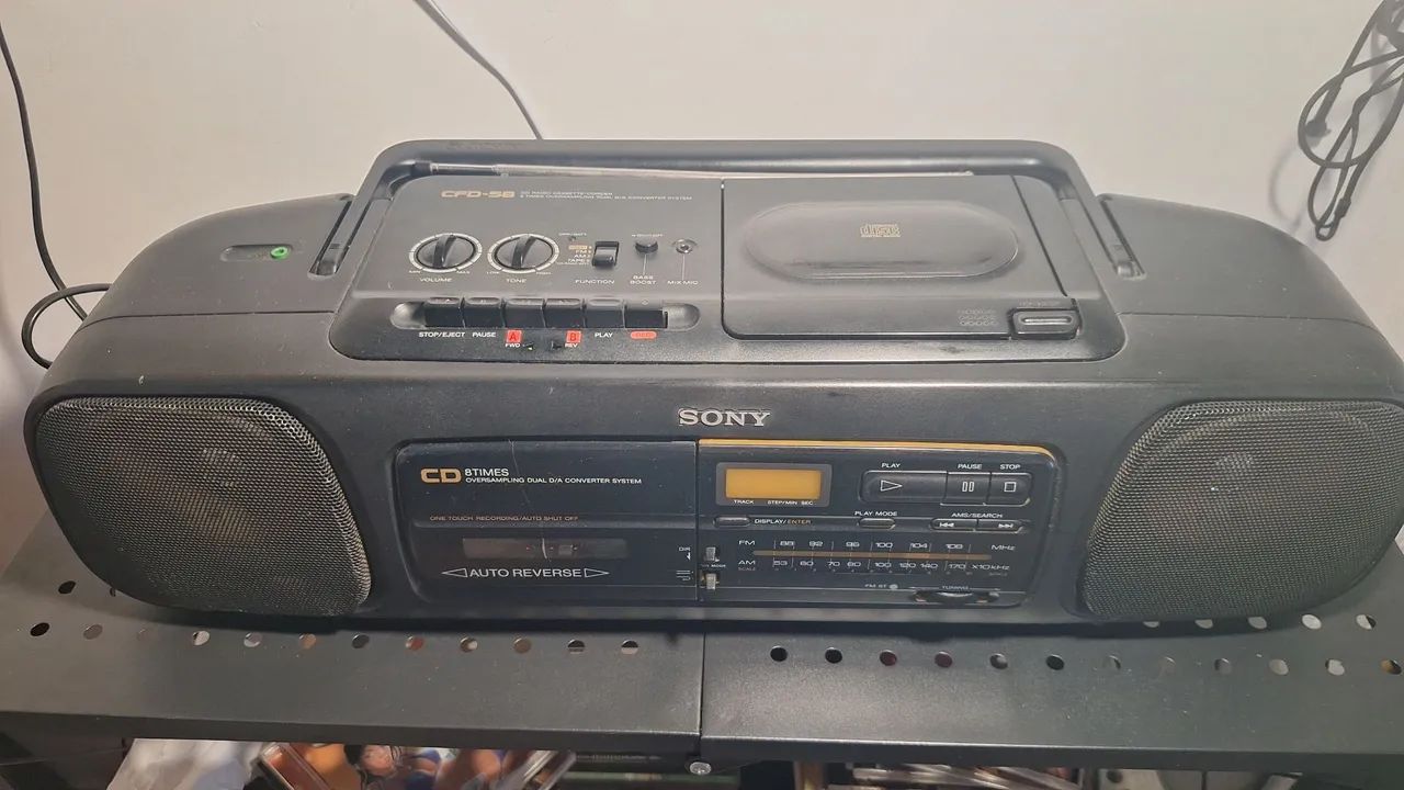 Aparelho de som bombox sony - Foto 2