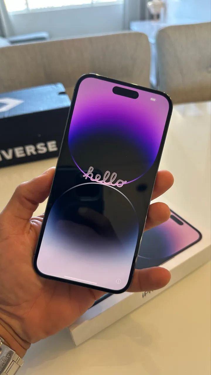 iPhone 14 Pro Max 256GB Deep Purple ? Excelente estado