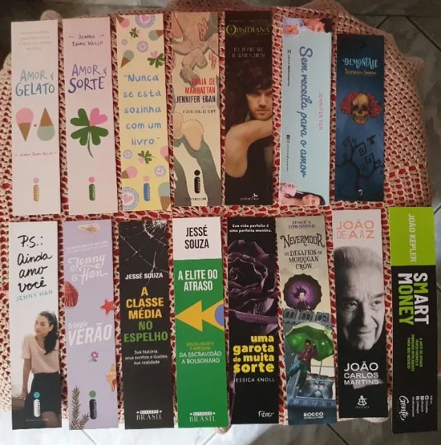 Kit com 50 marcadores de página simples sortidos - Foto 4
