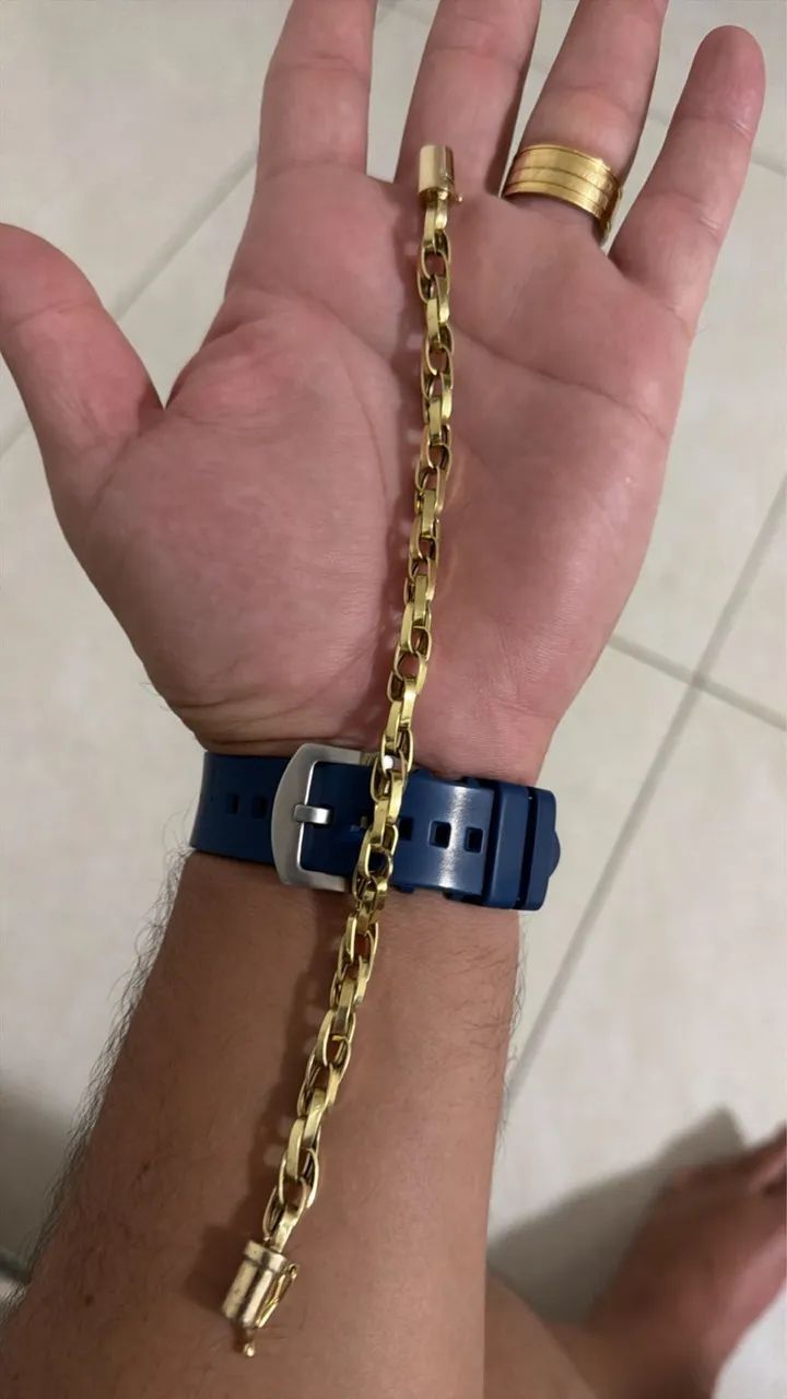 Pulseira de ouro 18k 