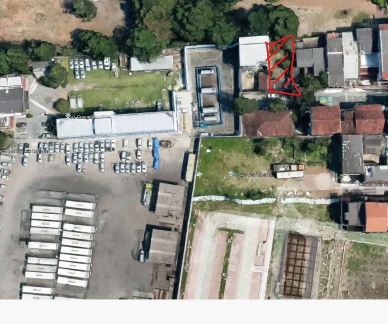 Lote C/ 200m2 Plano  Murado Rua Asfaltada em Maria Ortiz - Foto 5