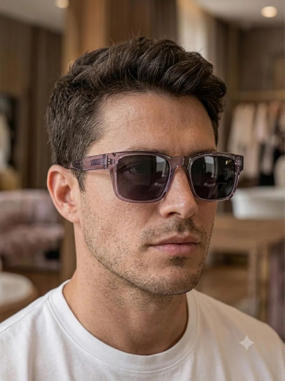 Óculos Masculino Premium | Design Moderno e Sofisticado - Foto 3