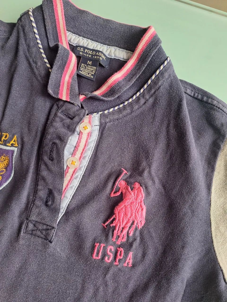 Camisa Polo M comprada em NY - Foto 2