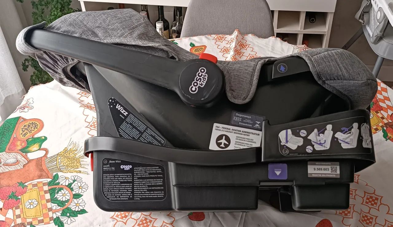 Bebê Conforto Cisco Kids Wizz com base Cinza Mescla - Foto 3