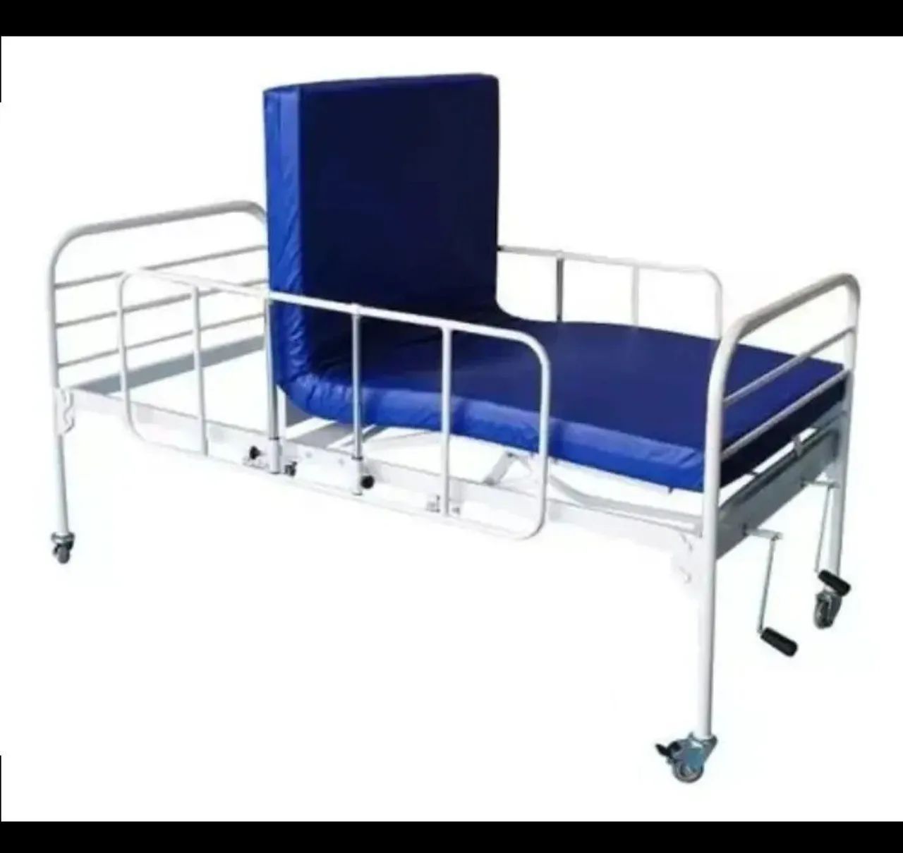 Cama hospitalar com colchão. - Foto 2