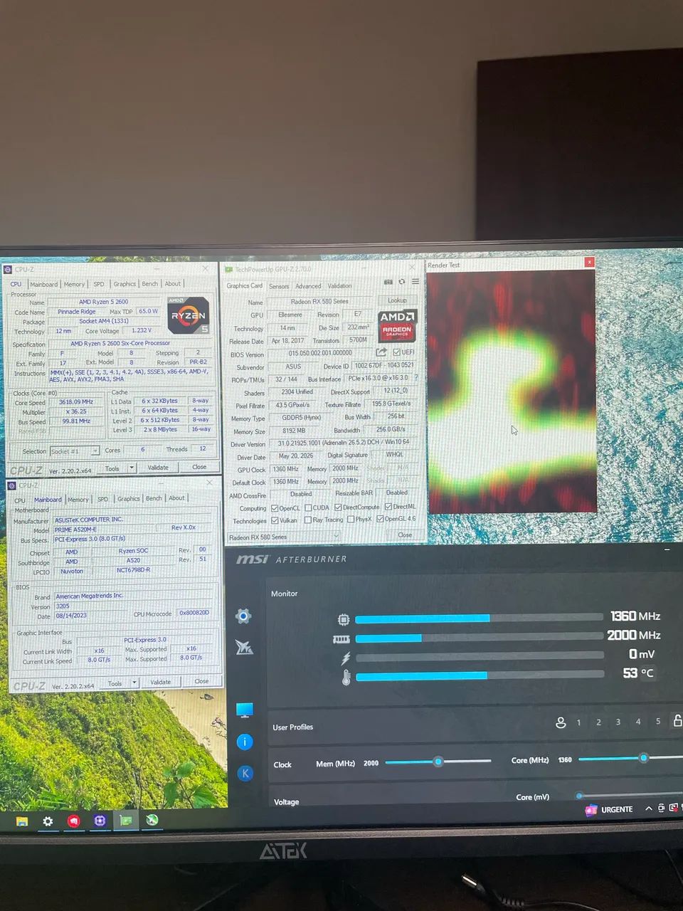 PC GAMER RYZEN 5 & RX580 original - Foto 3