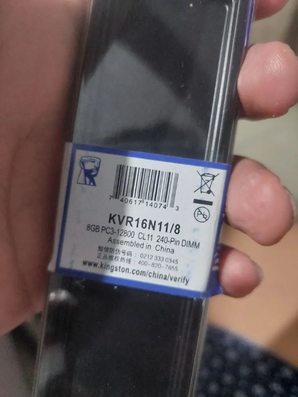 Pente 2x8gb ddr3 - Foto 3
