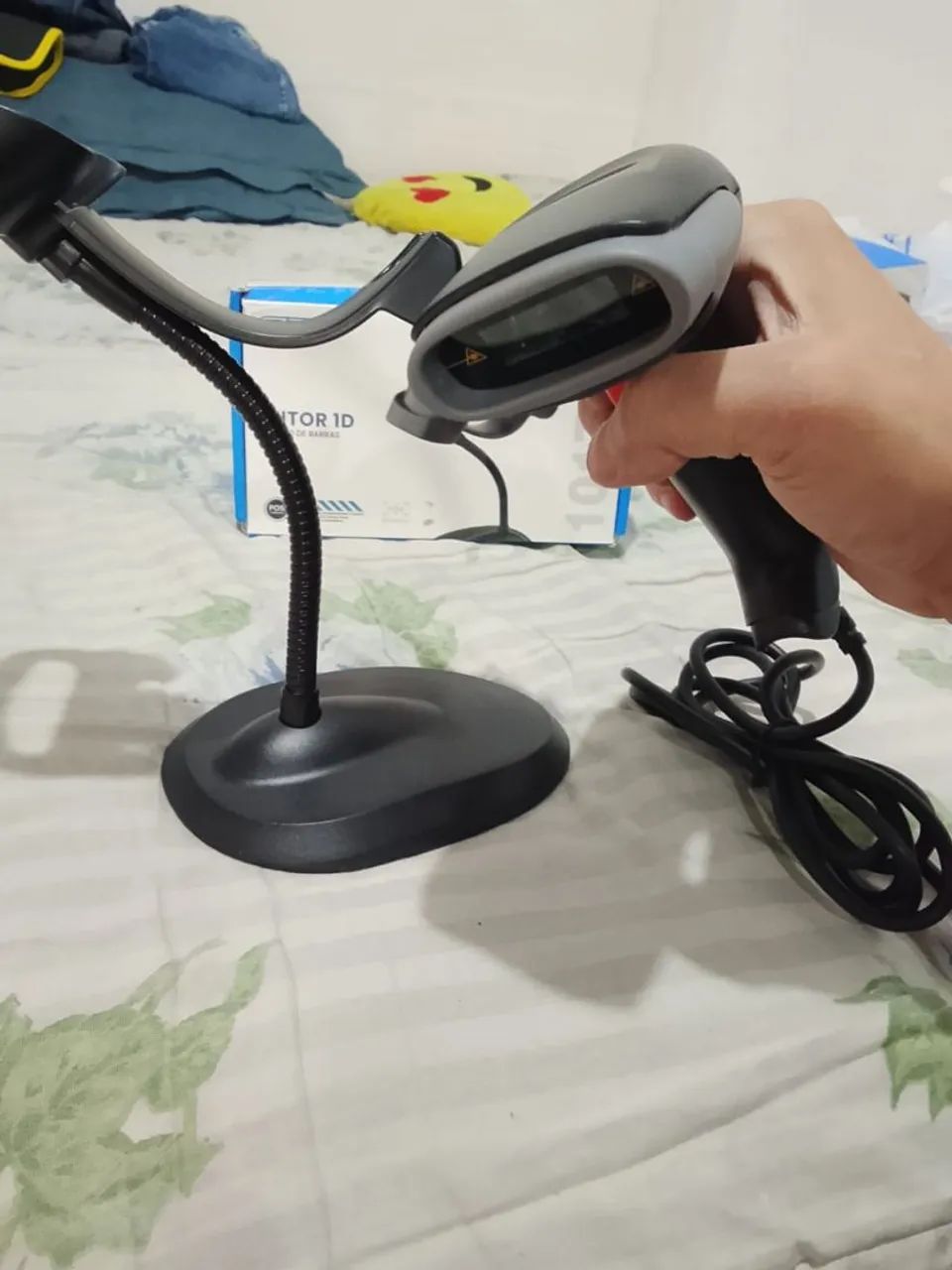 Leitor de Código de Barras a Lazer com suporte - Foto 5