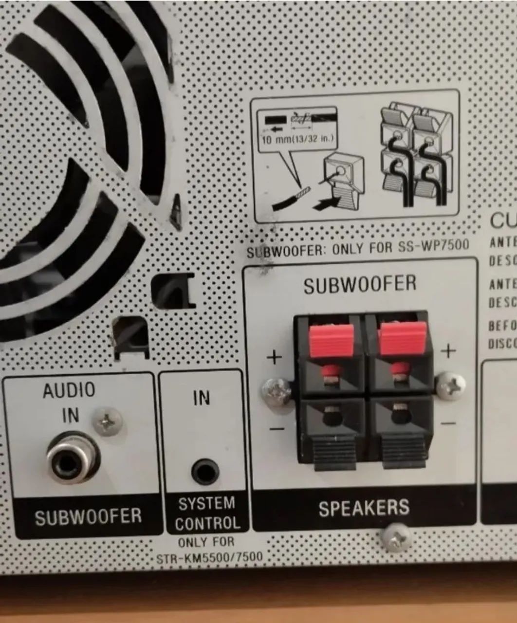 amplificador Sony e 2 subwoofer - Foto 3