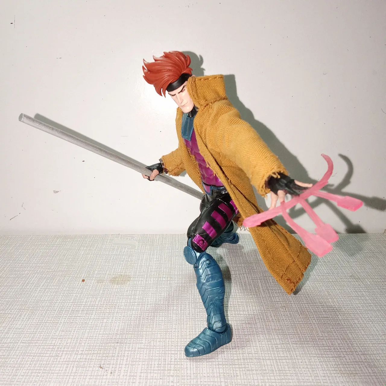 Casaco Gambit Marvel legends. - Foto 3