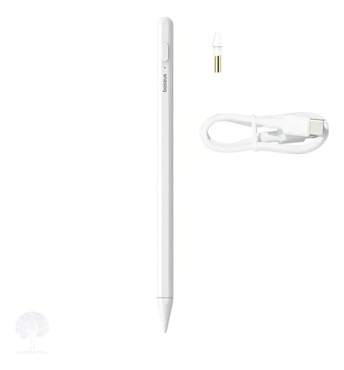 Caneta Baseus Pencil 2 Stylus iPad Pro Air Mini Apple Pen Magnética Touch