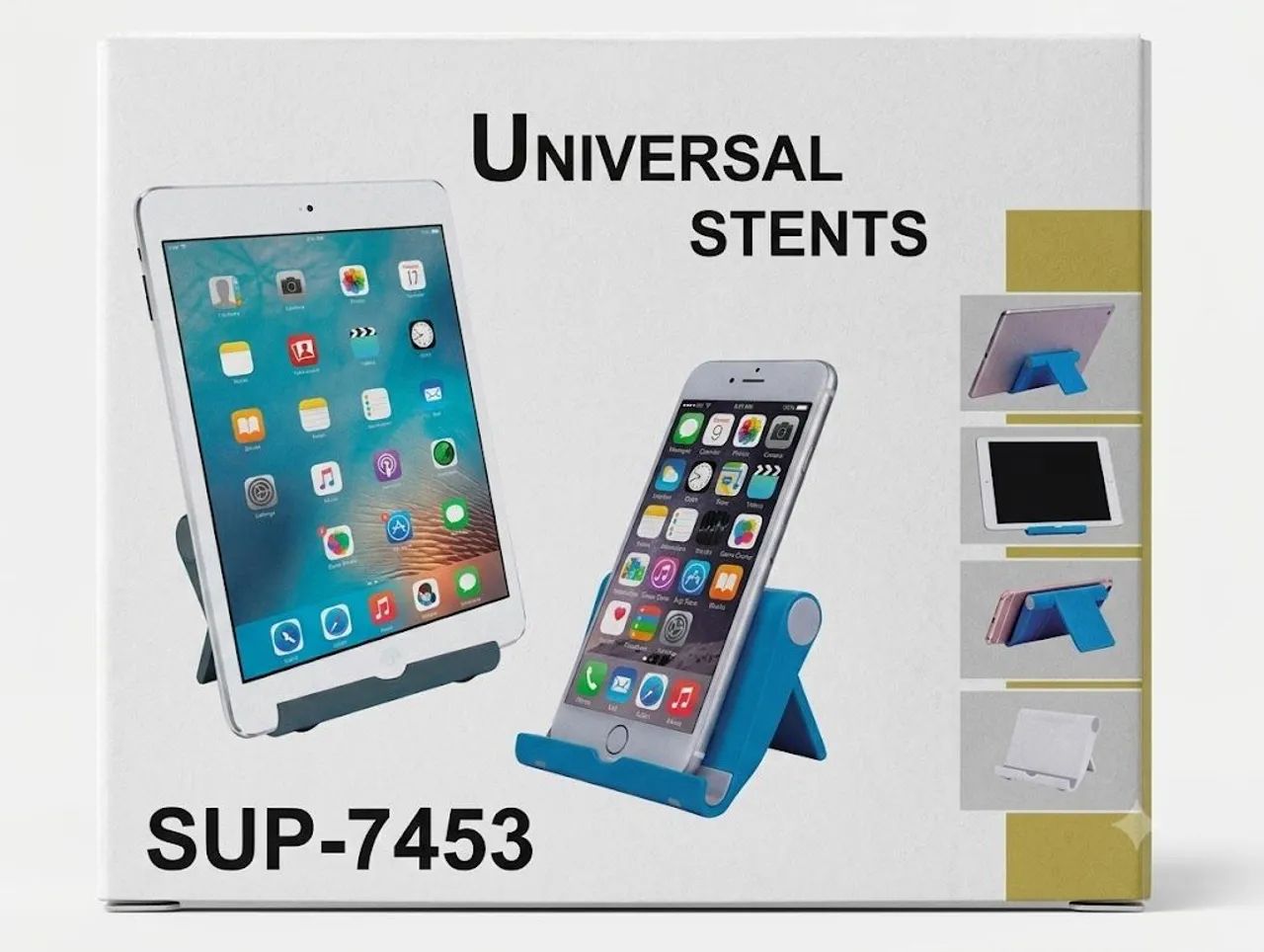 Suporte Universal Dobrável para Celular e Tablet - Prático e Ajustável!<br> - Foto 3