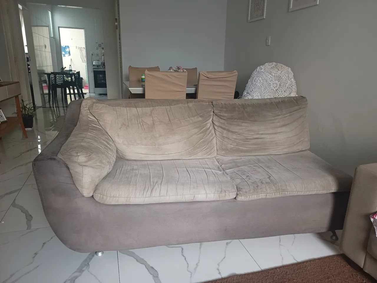 Sofá usado a venda