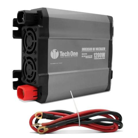 Inversor 1200w 12v Para 220v Conversor Tomada E Usb Techone