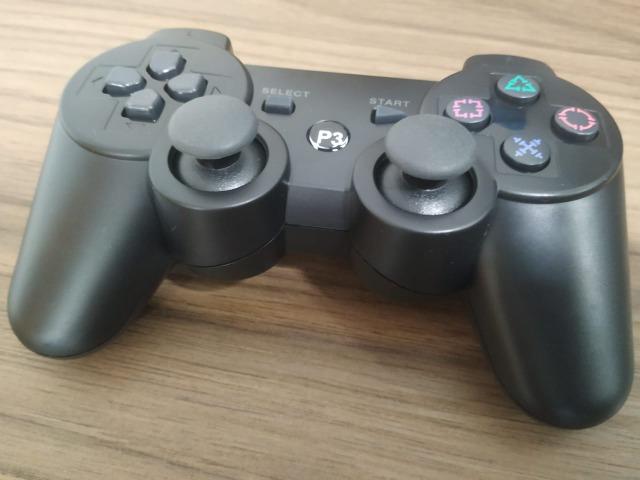 (NOVO) Controle Ps3 Doubleshock Sem Fio - Foto 5
