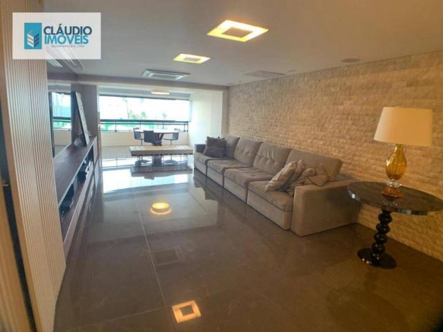 Apartamento com 4 dormitórios à venda, 203 m² por r$ 1.600.000 - jatiúca - maceió/al - Foto 2