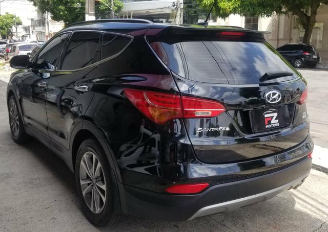 Hyundai Santa Fé 2015 7 lugares + teto panorâmico - FZ Motors - Foto 5