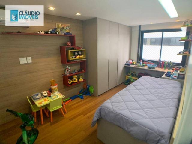 Apartamento com 4 dormitórios à venda, 203 m² por r$ 1.600.000 - jatiúca - maceió/al - Foto 16