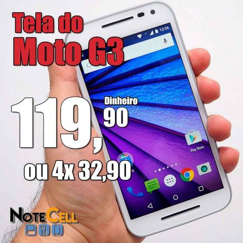 Tela do Moto G3