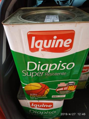 Vendo tintas Iquine para piso $120 o latão