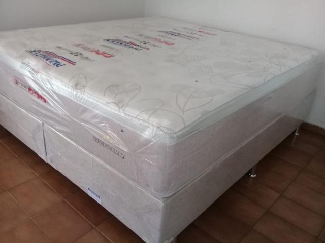 Cama king size molas enscadas individualmente de 2999 por 1999 nos cartoes - Foto 6