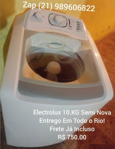 Electrolux 10.KG Semi Nova(1 Ano De Garantia)Entrego