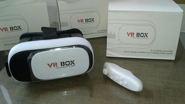 Oculos de realidade virtual com controle bluetooth de brinde