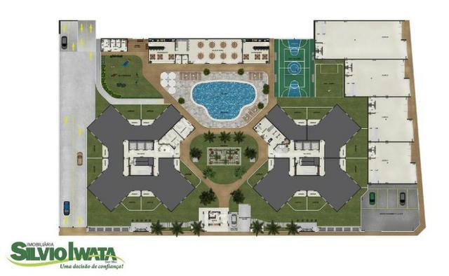 Residencia club mcmv 2 qts sacada piscina 54m² mcmv - Foto 5