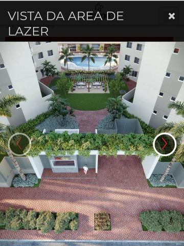 Residencia club mcmv 2 qts sacada piscina 54m² mcmv - Foto 2