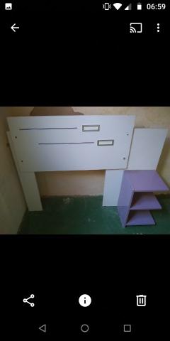 Cabeceira de cama box solteiro motivo mudança de tenho que entregar a casa hj - Foto 4