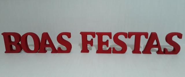 Letras decorativas para o Natal - Foto 2