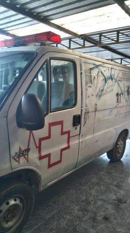 Ducato ambulância 2008, motor pela metade e sem caixa, troco + valor