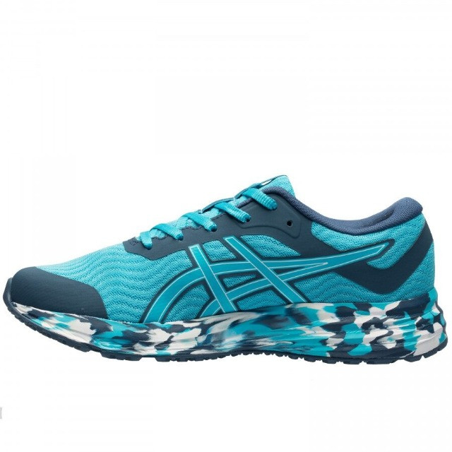 tenis asics azul claro