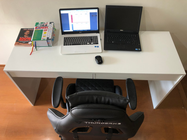 Escrivaninha de estudos e escritório 2 gavetas - Foto 4