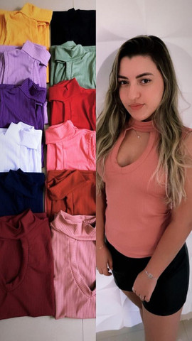 Blusas no canelado