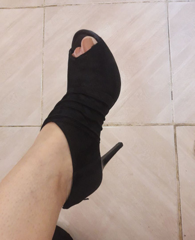 Sandália preta - Foto 5
