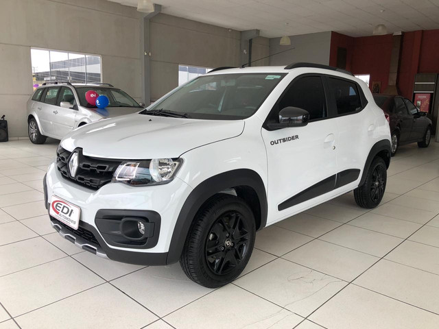Kwid Outsider 1.0 Flex Mec Completo 2020 Único Dono
