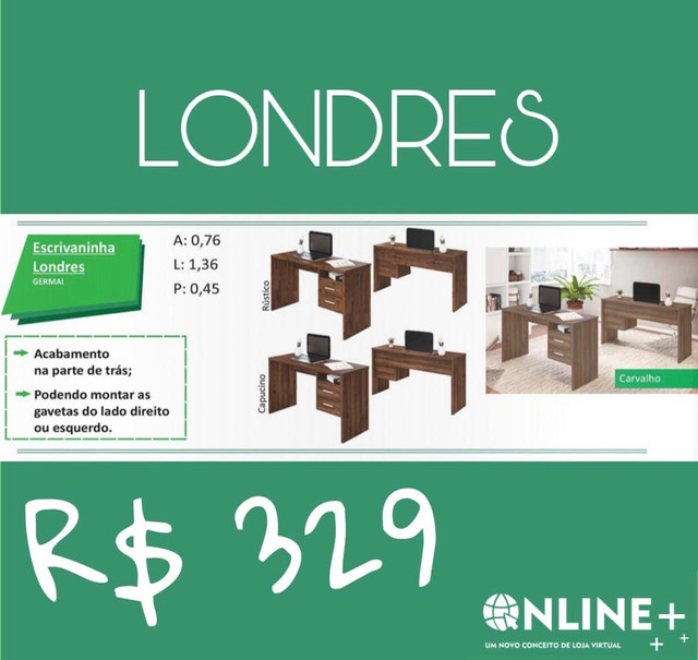 Escrivaninha Londres