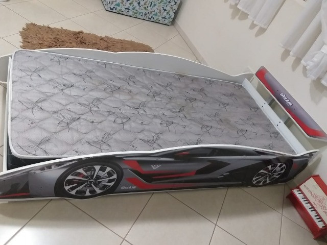 Cama solteiro com colchão - Foto 2
