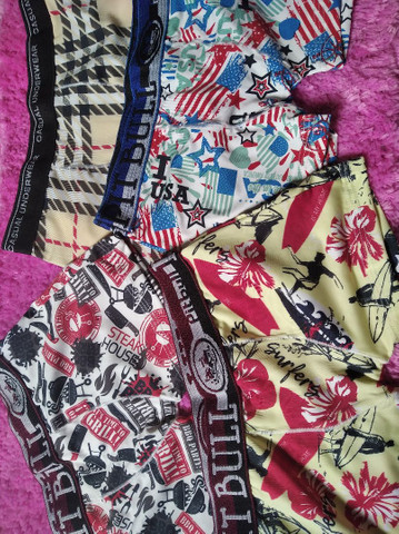 Kit cuecas infantil