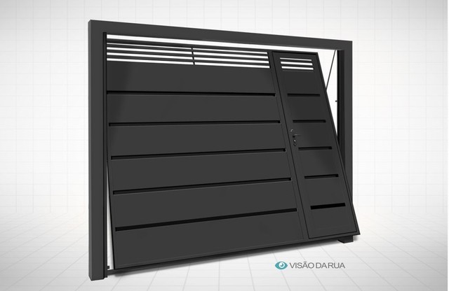 Portão basculante 4.00x2.35m