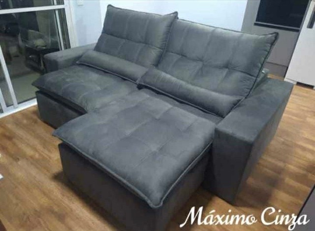 SOFA RETRATIL RECLINÁVEL MÁXIMO PLUS 2,30 - Foto 2