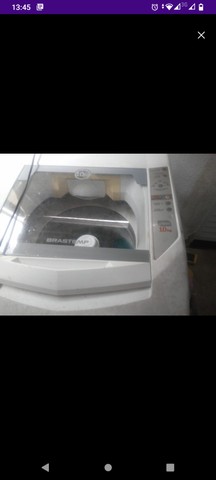 Máquina de lavar Brastemp de 10 kg 