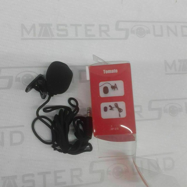 Microfone de lapela tomate. Novo. - Foto 2