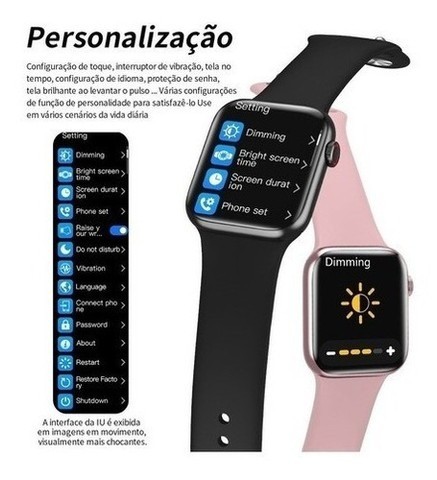 Smartwatch Relogio Inteligente Hw16 44mm Monitor Bluetooth - Foto 2